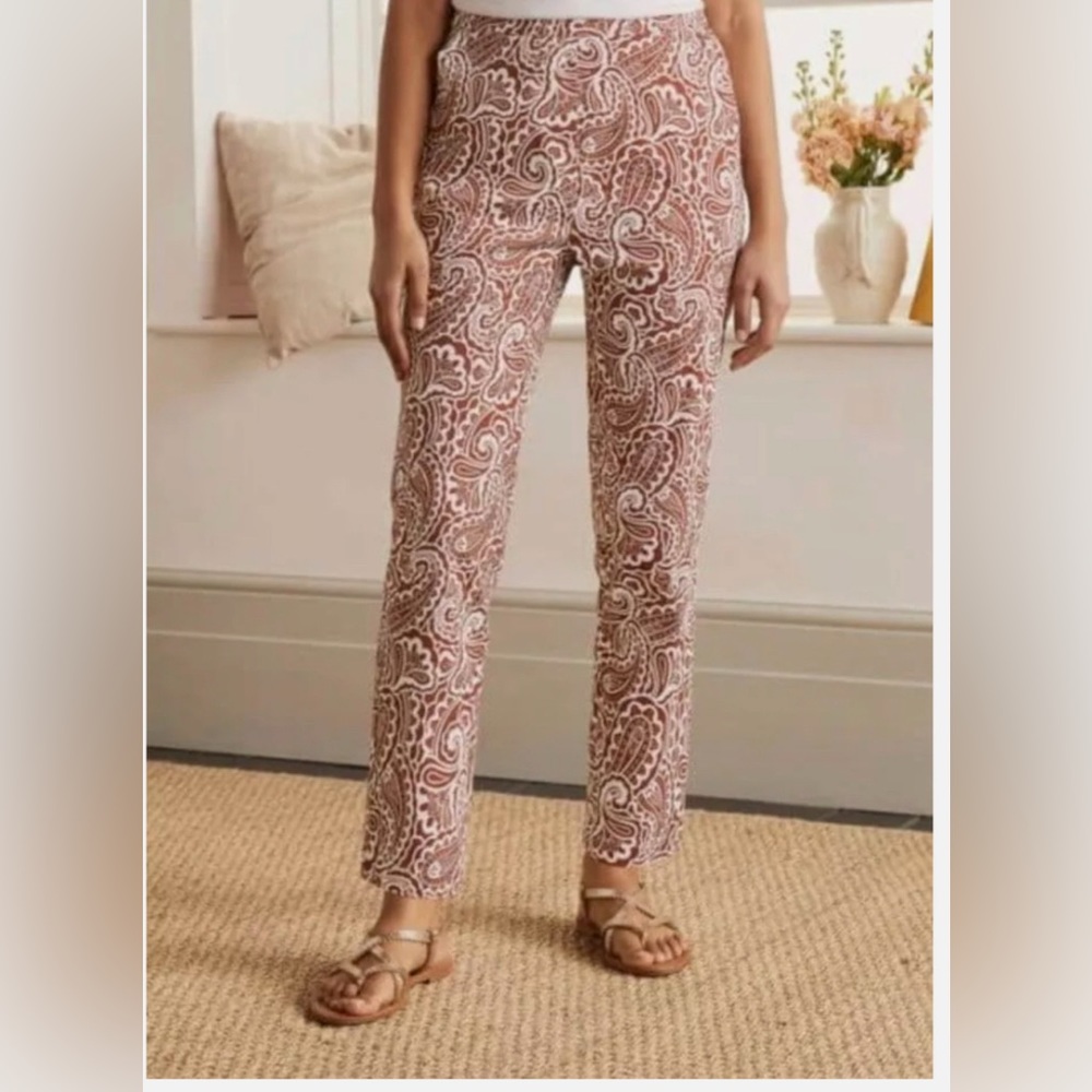 Boden Paisley Pants